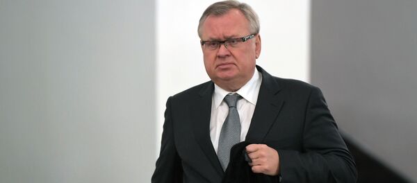 Президент - председатель правления банка ВТБ Андрей Костин. Архивное фото - Sputnik Кыргызстан