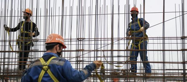 Курулуш иштери. Архив - Sputnik Кыргызстан