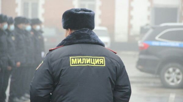 Сотрудник милиции города Ош. Архивное фото - Sputnik Кыргызстан