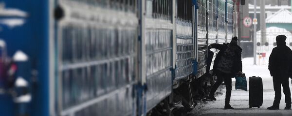 Станция Новосибирск-Главный в Новосибирске Станция Новосибирск-Главный в Новосибирске - Sputnik Кыргызстан