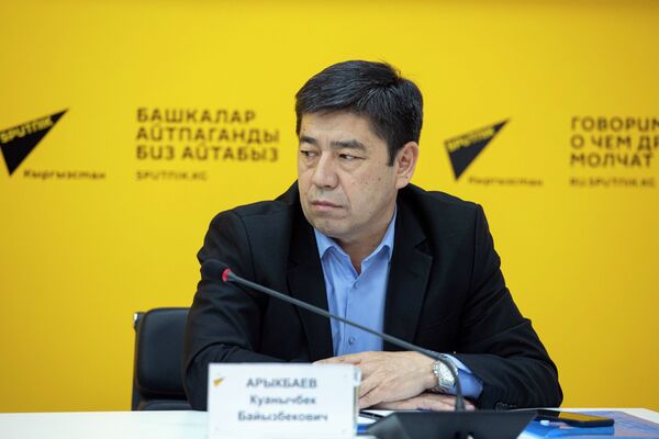 Директор Бишкекского пассажирского автотранспортного предприятия Артур Омурзаков - Sputnik Кыргызстан