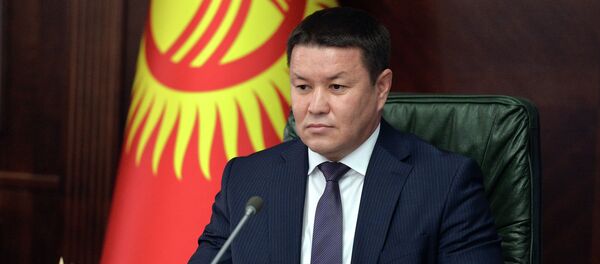 И.о. президента КР, торага Жогорку Кенеша Талант Мамытов. Архивное фото И.о. президента КР, торага Жогорку Кенеша Талант Мамытов. Архивное фото - Sputnik Кыргызстан