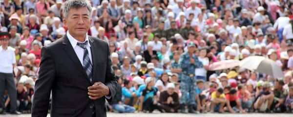 Народный артист Кыргызстана, певец Апаз Жайнаков - Sputnik Кыргызстан