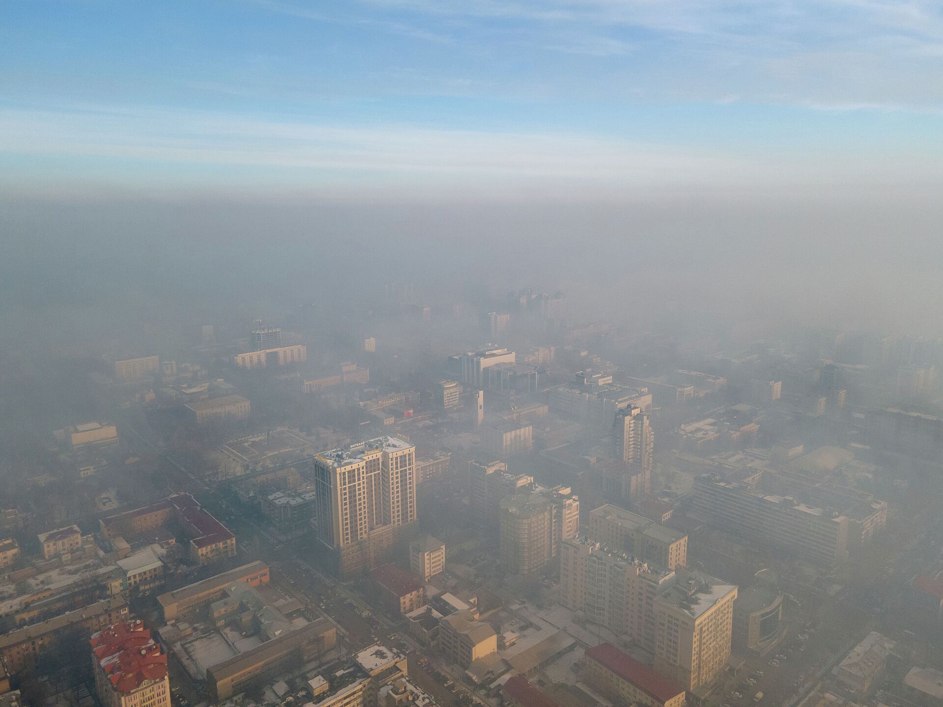Проблема с загрязнением воздуха в Бишкеке - Sputnik Кыргызстан, 1920, 07.12.2022