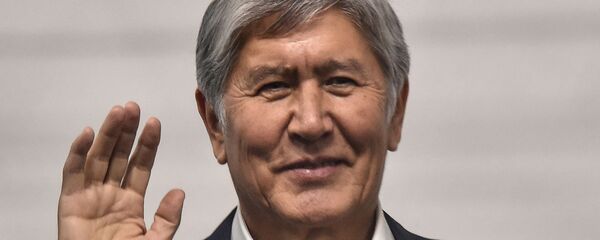 Бывший президент Кыргызстана Алмазбек Атамбаев. Архивное фото - Sputnik Кыргызстан