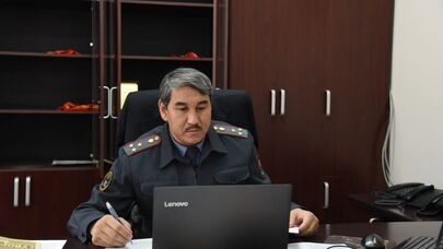 Начальник Службы по противодействию экстремизму и незаконной миграции МВД КР Жениш Жоробеков