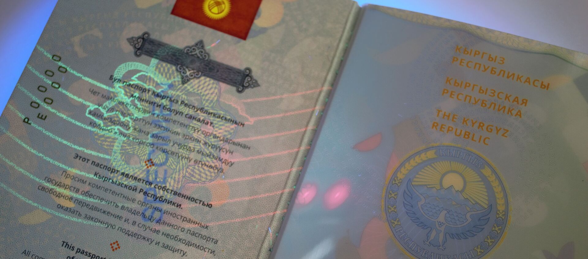Кыргызстандын жалпы жарандык биометрикалык паспортунун үлгүсү - Sputnik Кыргызстан, 1920, 18.12.2020