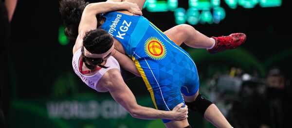 Кыргызстандык балбан Айсулуу Тыныбекованын Дүйнө кубогу мелдешинин финалында Кыргызстандык балбан Айсулуу Тыныбекованын Дүйнө кубогу мелдешинин финалында - Sputnik Кыргызстан