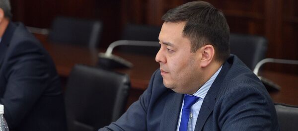 Первый заместитель руководителя аппарата правительства КР Азамат Араев. Архивное фото - Sputnik Кыргызстан