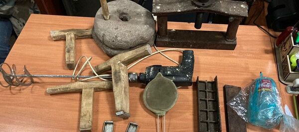 Выявление точки производства наркотиков в Токтогульском районе - Sputnik Кыргызстан