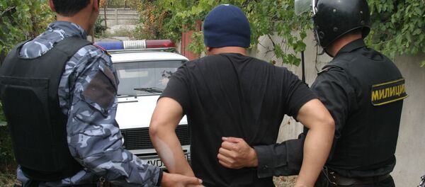 Задержание подозреваемого в похищении казахстанского бизнесмена в Бишкеке. 2007 год - Sputnik Кыргызстан