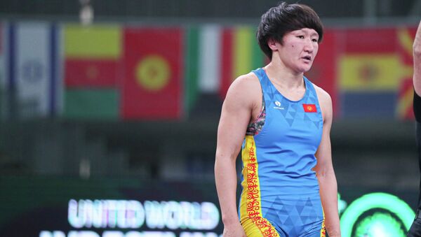 Чемпионка мира по женской борьбе Айсулуу Тыныбекова - Sputnik Кыргызстан