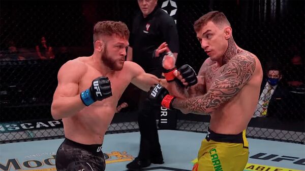 Лучшие моменты UFC 256 в замедленном видео — на турнире выступал Физиев - Sputnik Кыргызстан