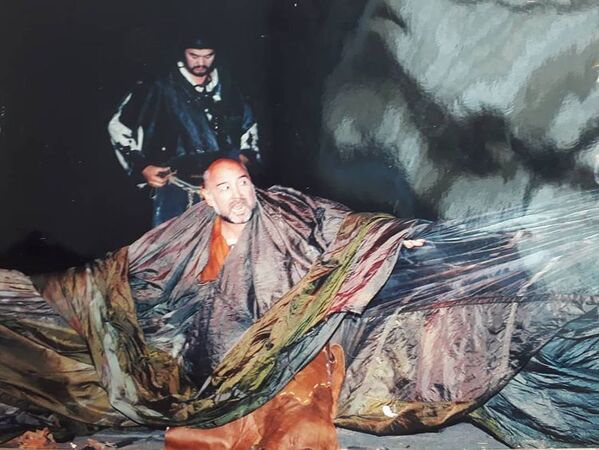 Уильям Шекспир Король Лир пьесасында Глостердин ролунда, 1998-жыл - Sputnik Кыргызстан