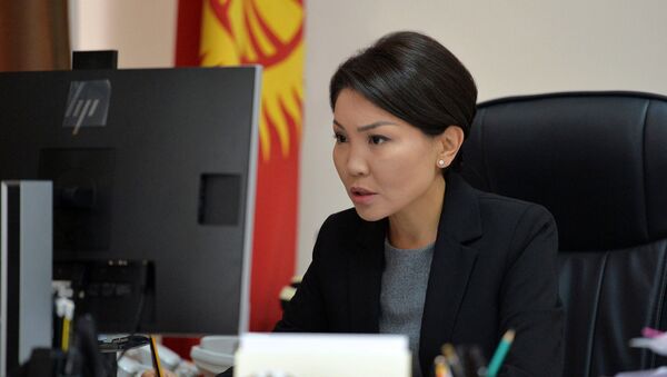 Вице-премьер-министр Кыргызстана Эльвира Сурабалдиева - Sputnik Кыргызстан