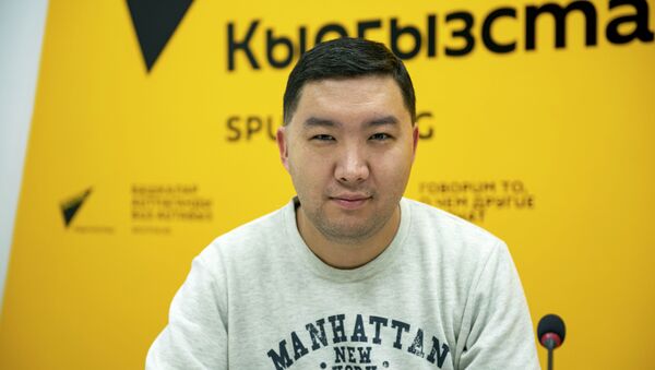 Ведущий и организатор мероприятий Эркин Рыскулбеков - Sputnik Кыргызстан