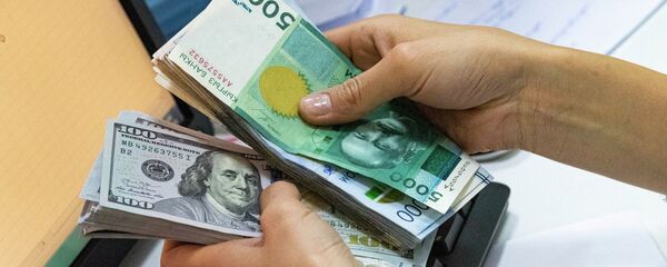 Повышение курса доллара к сому в КР - Sputnik Кыргызстан
