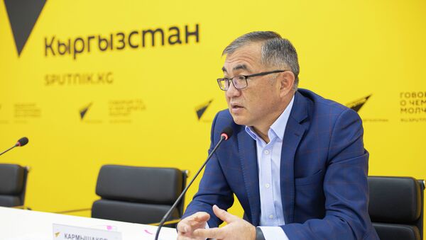 Вице-премьер министр экономики и финансов КР Улукбек Кармышаков - Sputnik Кыргызстан