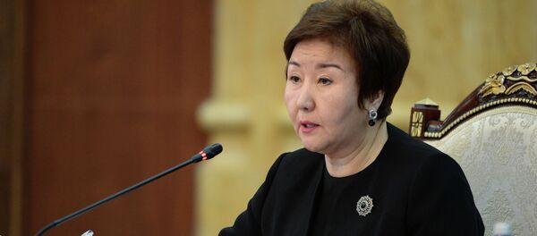 Жогорку соттун төрайымы Гүлбара Калиева. Архив - Sputnik Кыргызстан