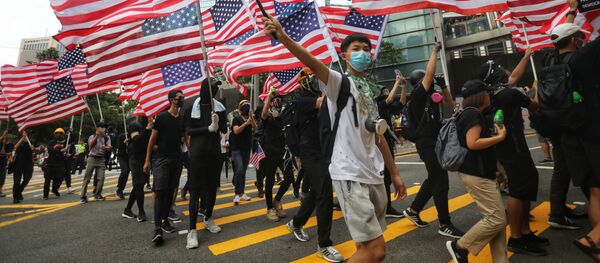 Протесты в Гонконге - Sputnik Кыргызстан