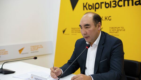 Директор ОАО Кыргызский энергетический расчетный центр Талайбек Байгазиев - Sputnik Кыргызстан