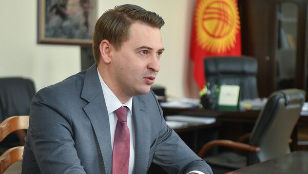 И.о. премьер-министра, первый вице-премьер-министр КР Артем Новиков. Архивное фото - Sputnik Кыргызстан