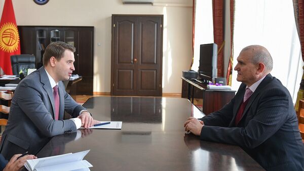 Артем Новиков и Николай Удовиченко обсудили вопросы двустороннего сотрудничества - Sputnik Кыргызстан