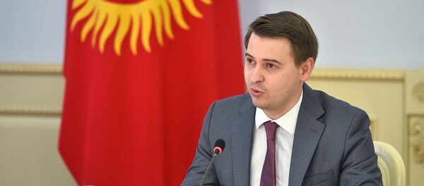 И.о. премьер-министра Артем Новиков И.о. премьер-министра Артем Новиков - Sputnik Кыргызстан