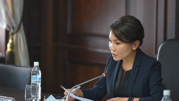 Вице-премьер-министр Кыргызской Республики Эльвира Сурабалдиева - Sputnik Кыргызстан
