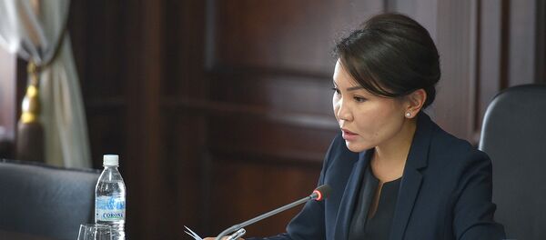 Вице-премьер-министр Кыргызской Республики Эльвира Сурабалдиева - Sputnik Кыргызстан