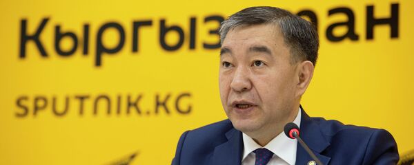Глава ГКПЭН Жыргалбек Сагынбаев - Sputnik Кыргызстан