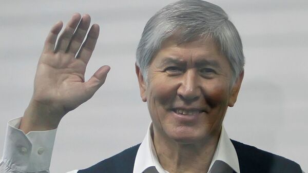 Бывший президент Алмазбек Атамбаев. Архивное фото - Sputnik Кыргызстан
