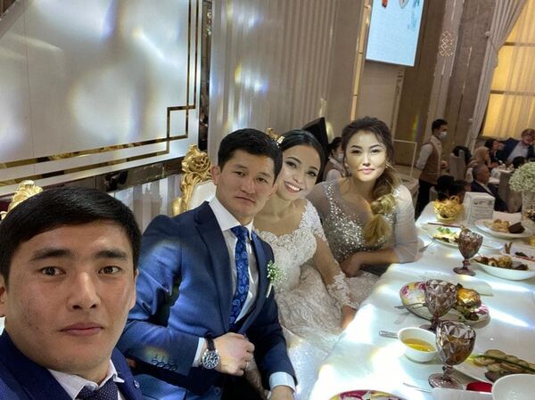 Свадьба чемпиона мира по вольной борьбе  Улукбека Жолдошбекова - Sputnik Кыргызстан