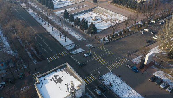 Пересечение проспекта Чуй и улицы Панфилова в Бишкеке. Архивное фото - Sputnik Кыргызстан