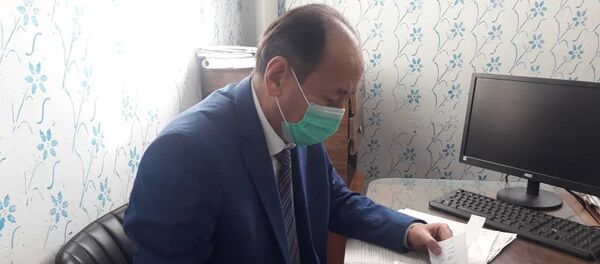 Министр здравоохранения посетил пострадавших от взрыва в кафе в Таласе - Sputnik Кыргызстан