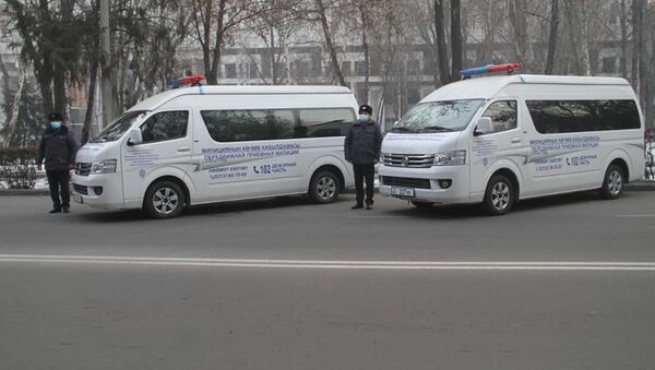  Ички иштер министрлиги Чүй облусунун милициясына эки автоунаа бергенин мекеменин маалымат кызматы кабарлады - Sputnik Кыргызстан