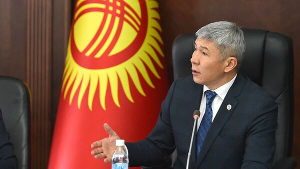 Мурдагы вице-премьер-министр Максат Мамытканов. Архив - Sputnik Кыргызстан