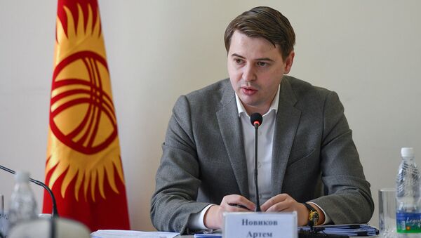 Биринчи вице-премьер Артем Новиков. Архив - Sputnik Кыргызстан