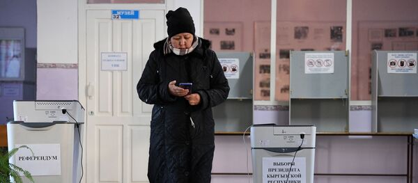 Подготовка избирательных участков в Бишкеке - Sputnik Кыргызстан