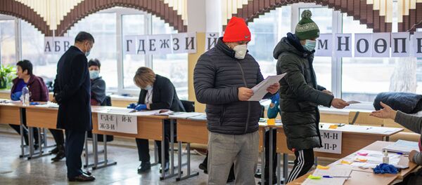 Ход голосования на выборах президента и референдума в Бишкеке - Sputnik Кыргызстан