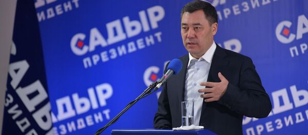 Президенттикке талапке Садыр Жапаров - Sputnik Кыргызстан