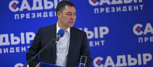 
Президенттикке талапке Садыр Жапаров - Sputnik Кыргызстан