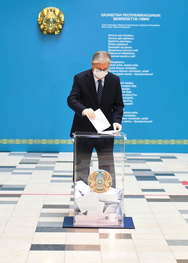 Парламентские выборы в Казахстане - Sputnik Кыргызстан
