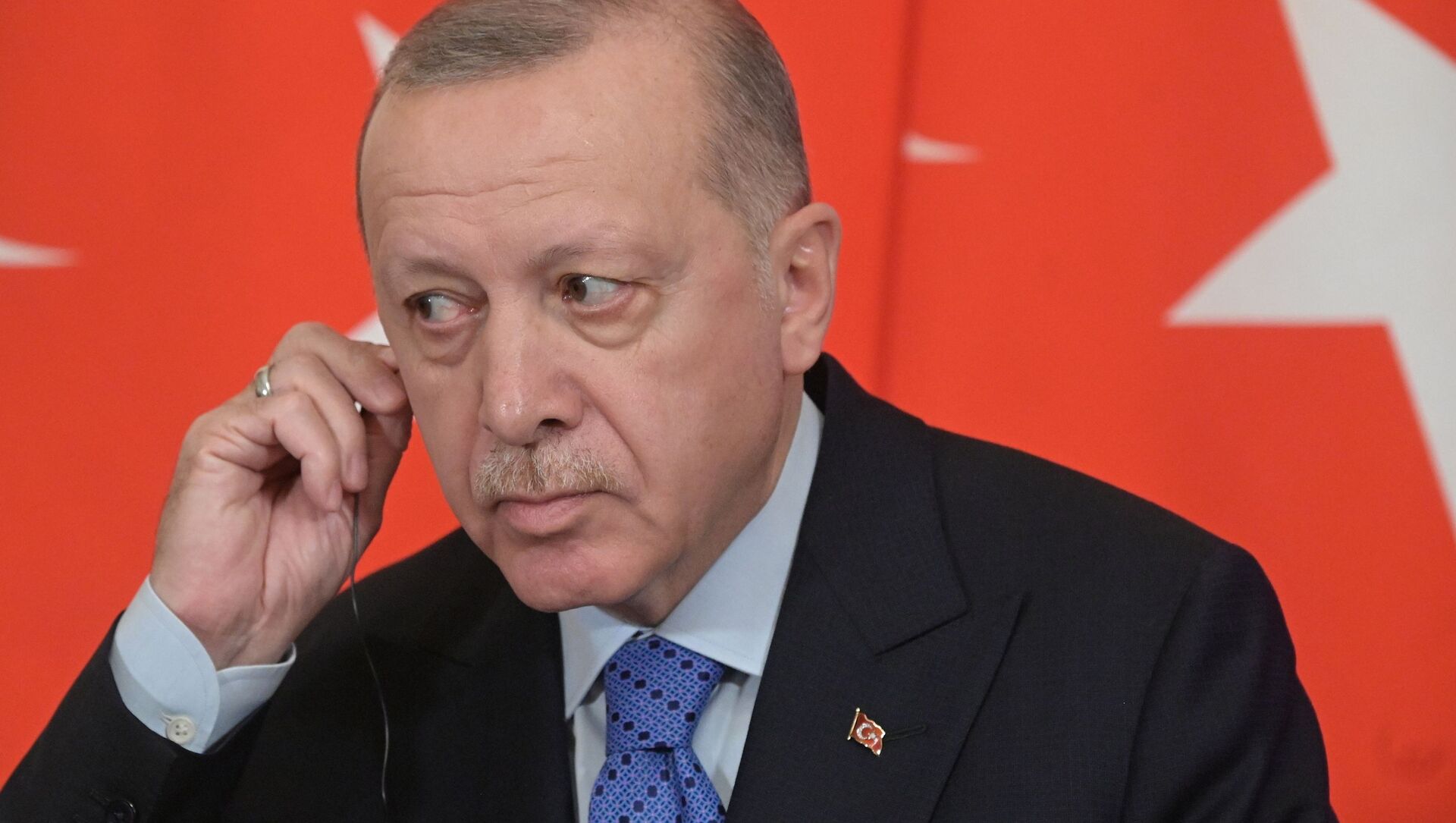 Президент Турции Реджеп Тайип Эрдоган - Sputnik Кыргызстан, 1920, 09.07.2021