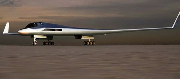 Эскиз перспективного авиационного комплекса дальней авиации РФ - Sputnik Кыргызстан