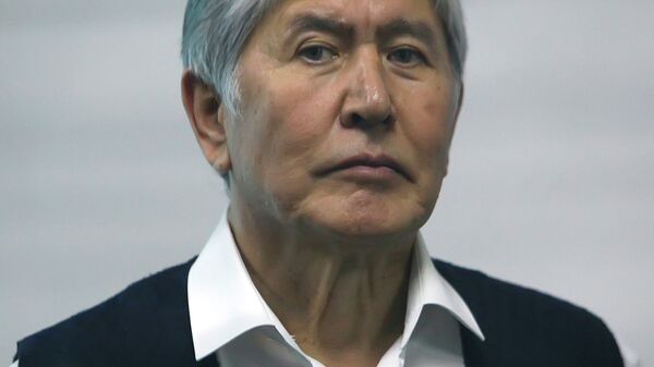 Бывший президент Кыргызстана Алмазбек Атамбаев. Архив - Sputnik Кыргызстан