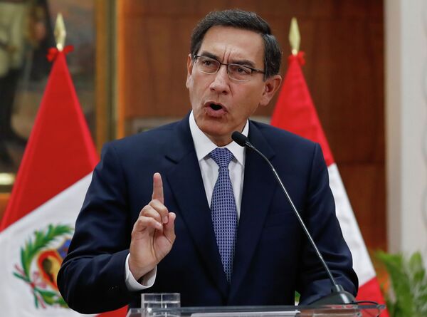 Бывший президент Перу Мартин Вискарра  - Sputnik Кыргызстан