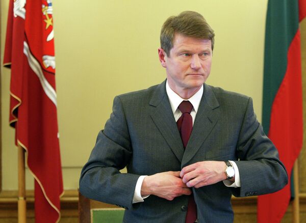 Бывший президент Литвы Роландас Паксас  - Sputnik Кыргызстан