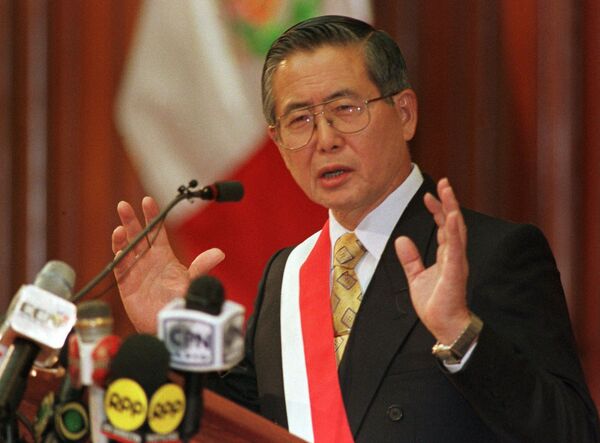 Бывший президент Перу Альберто Фухимори - Sputnik Кыргызстан