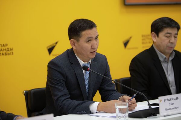 Координатор по вопросам транспорта мэрии Бишкека Улан Бейшенбаев - Sputnik Кыргызстан